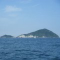 神島の東側の風景